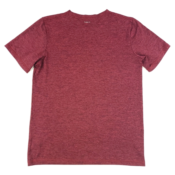 Boy Maroon Athletic Under Armour Shirt Size Large - Picture 2 of 5